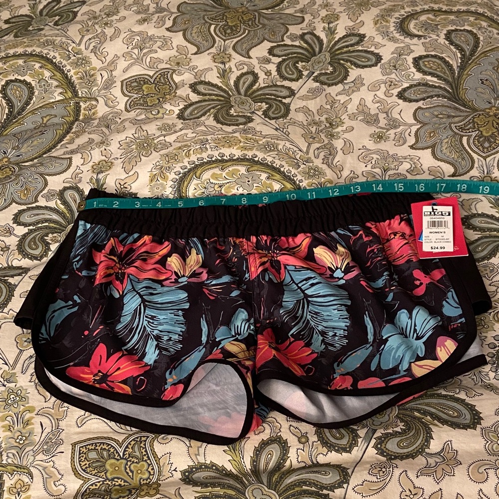 Burnside Multicolor Tropical Patterned Surf Shorts NWT size M - Picture 11 of 13